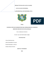 Construcción de Un Biodigestor para Generar Biogás A Partir de Desechos Orgánicos en Zonas Rurales