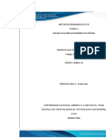 Tarea - Metodos Probabilisticos