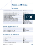 Amadeus Fares and Pricing: Currency Conversion