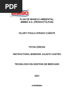 AP02-EV05 Diseño de Un Plan de Manejo Ambiental para Producto o Servicio Transversal de Medio Ambiente