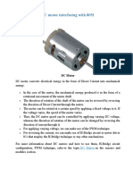 8051 DC Motor Interfacing