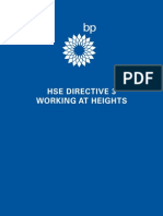 BP - Hse Directive 3 - Working at Height