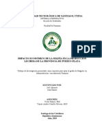 TESIS Impacto Económico de La Sequía en La Producción Lechera de La Provincia de Puerto Plata