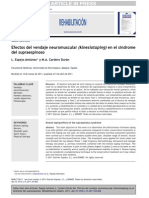 Efecto de Vendaje Neuromuscular en El Síndrome Del Supraespinoso