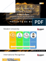 Modern University Student's Focus: Dr. Dani Harmanto