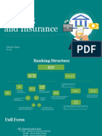 Banking and Insurance: Naman Gupta K-115