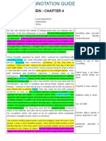 Excerpt From Chapter 4 of Shelley's Frankenstein - Annotation Guide