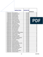 S/N Matriculation Number Applicant Name Admitted Date: Attendance