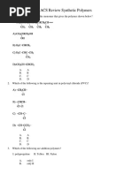 ACS Review 25 Synthetic Polymers