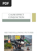 Cause Effect Conjunction