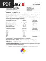 BOLETIN TECNICO FILTRALITE CC Sugar Refining