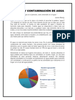 Escasez y Contaminación de Agua