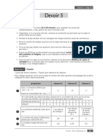 Devoir 5: Consignes