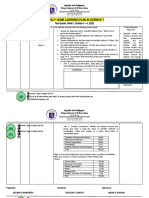 Weekly Home Learning Plan in Science 7: First Quarter, Week 1 (October 5 - 9, 2020)