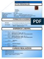 Curriculum Alejandro