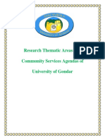 UG Research Thematic Area