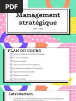 Management Stratégique 2021 2022