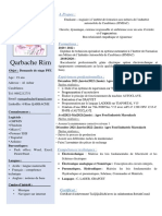 CV de Stage Pfe