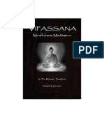 Vipassana Mindfulness Meditation