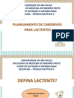 Aula 7 - Planejamento de CardÃ¡Pios para Lactentes