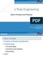 Business Rule Engineering: Basic Principle and Practices