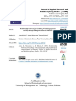 Relationship Between Job Crafting, Work Engagement and Psychological Empowerment in Pakistan