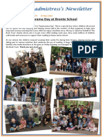 Headmistress's Newsletter 179 - 13 May 2022