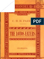 Parry-The Lotos Eaters