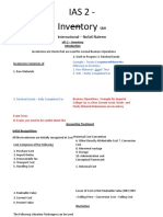 Ias 2 - Inventory: SBR International - Nufail Naleem