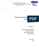 Lineas de Investigaciòn PSICOLOGIA FAEDCOH