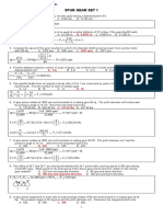 Machine Design Problem Sets