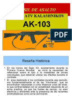 Instrucción Del FUSIL DE ASALTO AK-103