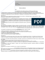 Lista 2 - Filosofia - 8º Ano - Selma