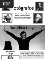 Fotógrafos