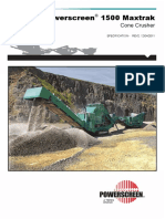 Powerscreen Maxtrak 1500