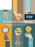 Douglas Cumming, Lars Hornuf (Eds.) - The Economics of Crowdfunding - Startups, Portals and Investor Behavior-Palgrave Macmillan (2018)