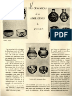 Las Ceramicas de Los Aborigenes de Chile.) Osé Mazzini.