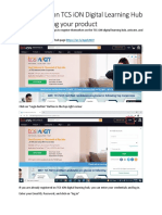 Registering On TCS ION Digital Learning Hub and Activating Your Product v2