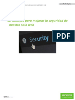 10 Consejos para Mejorar La Seguridad de Nuestro Sitio Web