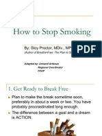 How To Stop Smoking