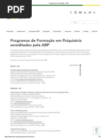 2) Relação Dos PFP Acreditados Pela ABP