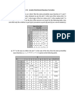 Chapter #6 - Jointly Distributed Random Variables