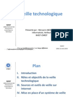 Presentation2 Veille Technologique