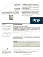 3.2 - Ecuación Lineal en Una Variable Con Valor Absoluto