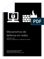 Actividad 1 - Mecanismos de Defensa en Redes