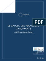 Le Calcul Des Planchers Chauffants