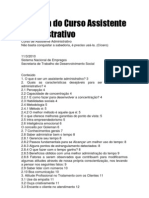 Apostila Do Curso Assistente Administrativo