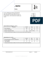 Silicon Planar Power Zener Diodes: Absolute Maximum Ratings (T 25 C)