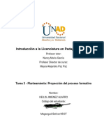 Formato 3 - Formato para La Elaborar El Planteamiento Proyección Del Proceso Formativo