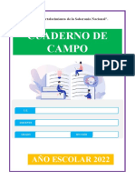 Cuaderno de Campo Tercer Grado